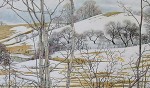 "March Fields"- pencil drawing