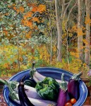 "Eggplant Harvest" oil 2008 NFS