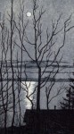 "Winter Moon" etching 2010 "Winter Moon" 2 plate etching 2010